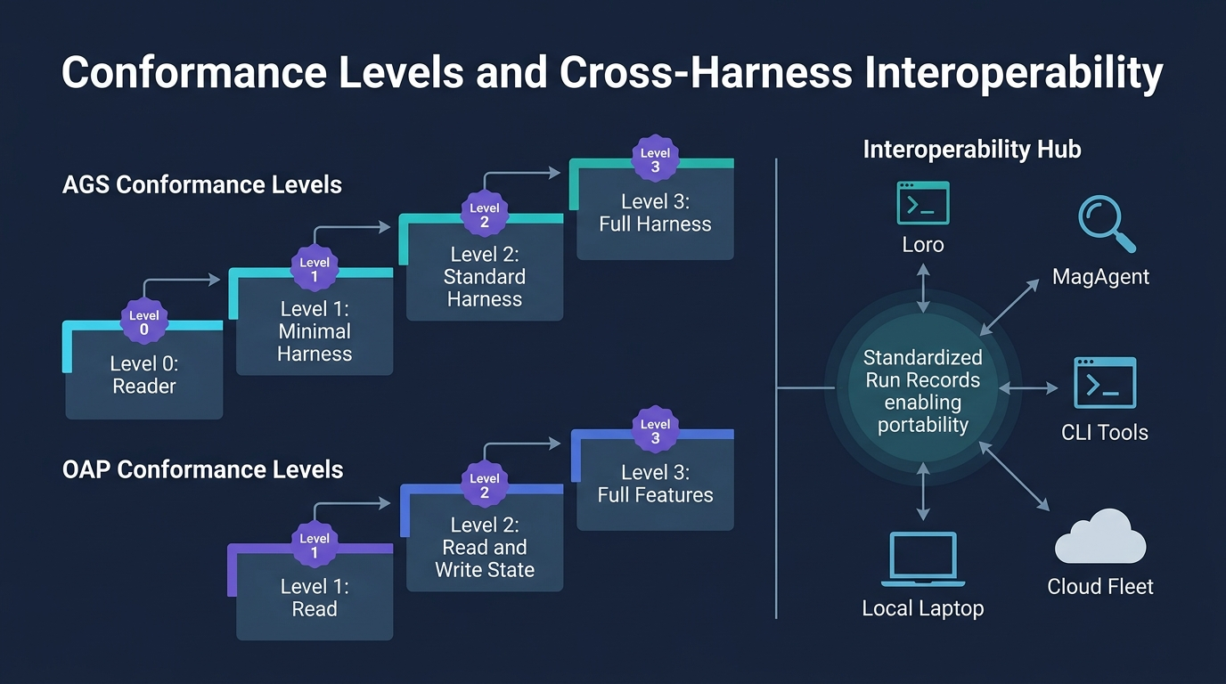 Progressive Conformance Levels and Cross-Harness Interoperability