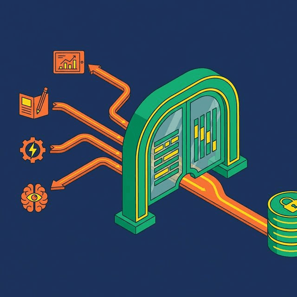 All query paths routing through a single governance enforcement gate