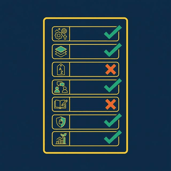 Semantic layer best practices checklist — checks and mistakes