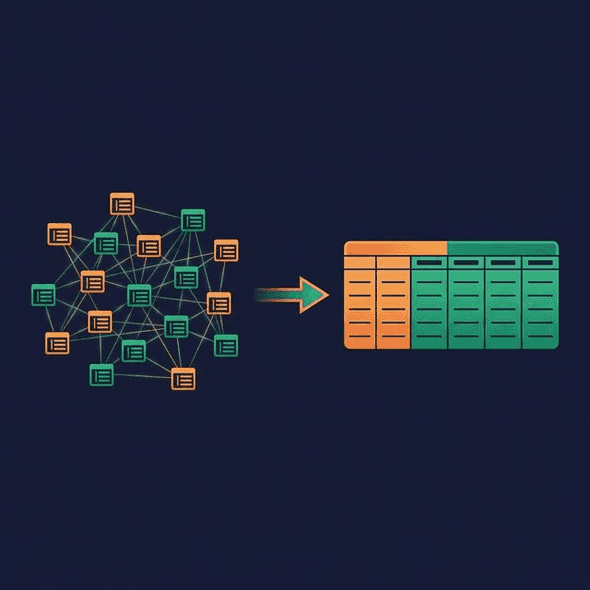Normalized model with many interconnected tables vs. denormalized wide flat table